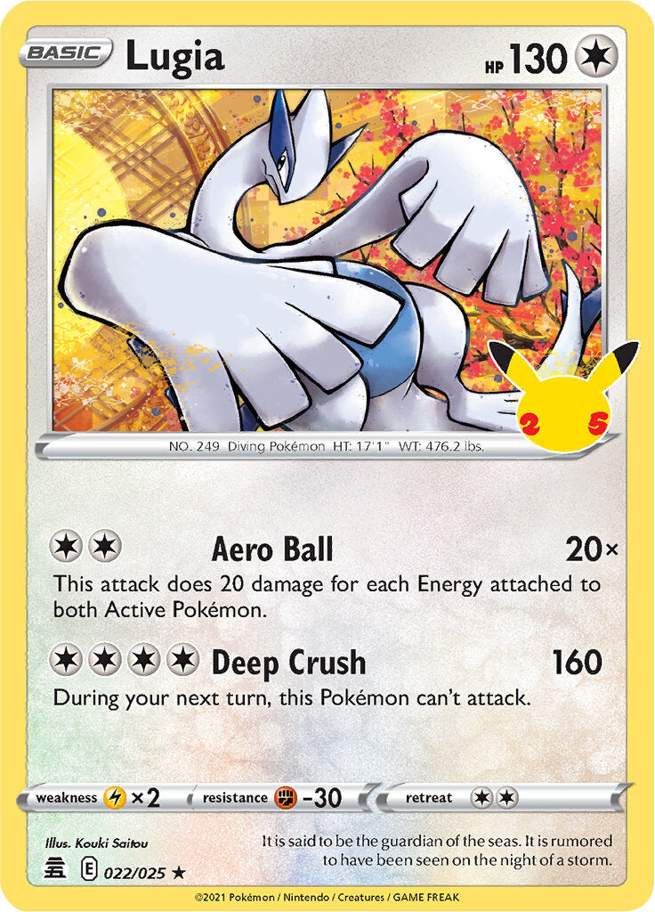 Lugia (022/025) [Celebrations: 25th Anniversary] | I Want That Stuff Brandon