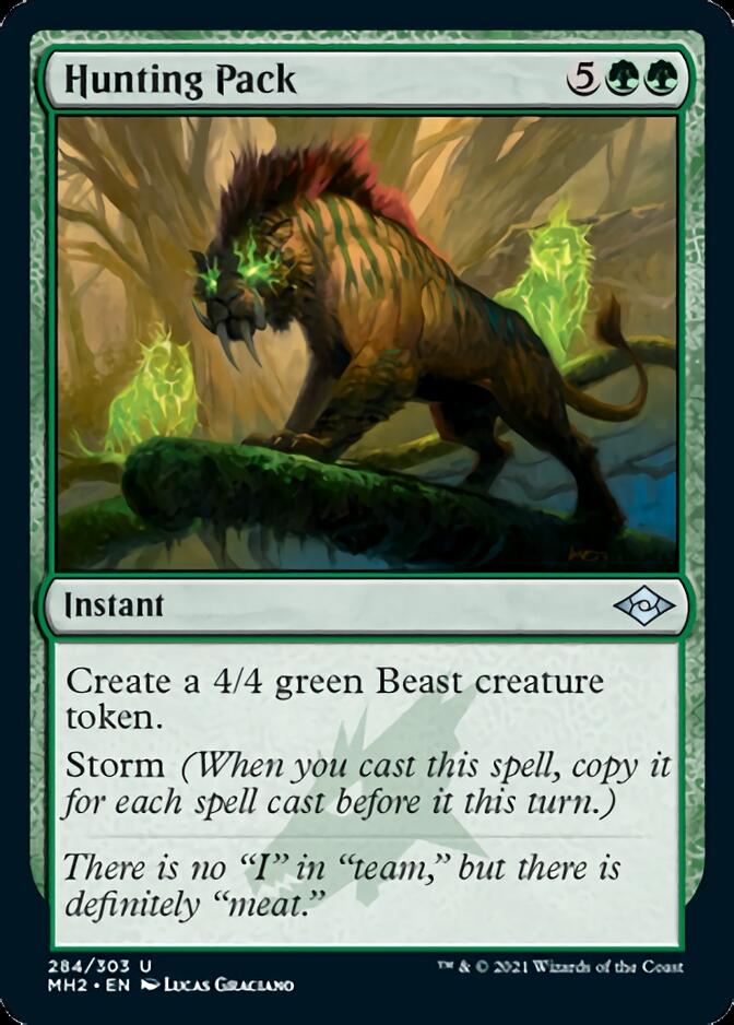 Hunting Pack (Foil Etched) [Modern Horizons 2] | I Want That Stuff Brandon