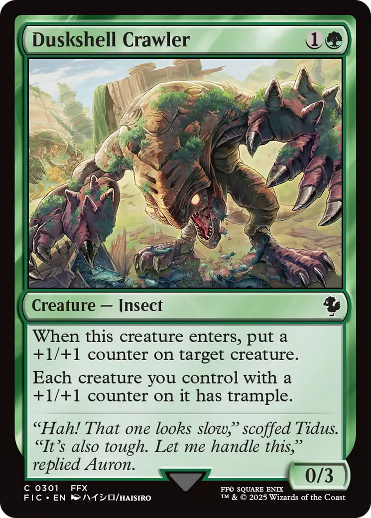 Duskshell Crawler [FINAL FANTASY Commander] | I Want That Stuff Brandon