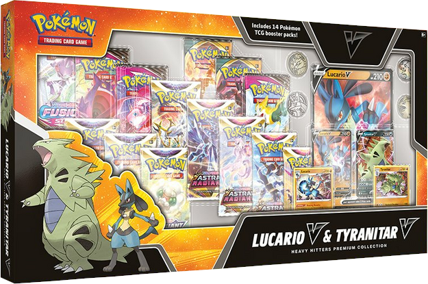 Heavy Hitters Premium Collection (Lucario V & Tyranitar V) | I Want That Stuff Brandon