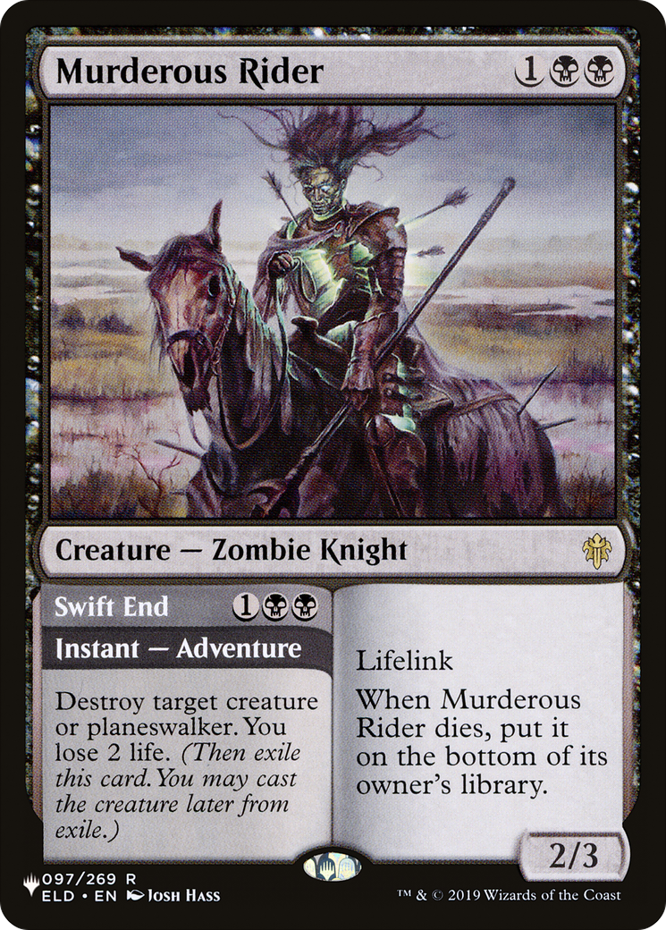 Murderous Rider [The List] | I Want That Stuff Brandon
