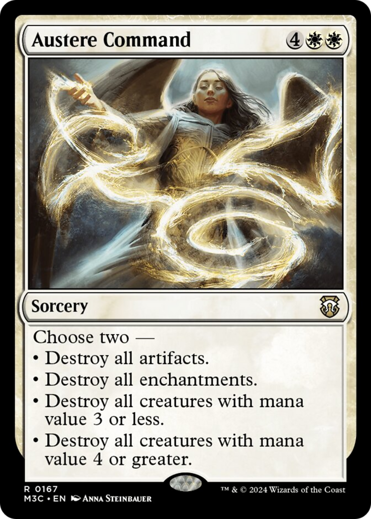Austere Command (Ripple Foil) [Modern Horizons 3 Commander] | I Want That Stuff Brandon