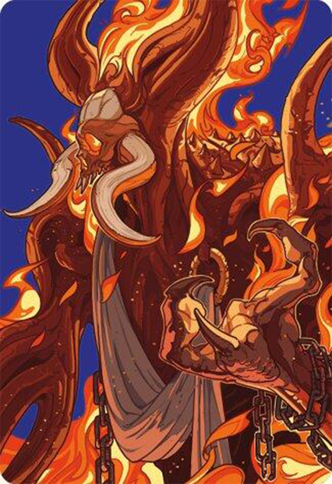 Phlage, Titan of Fire's Fury Art Card [Modern Horizons 3 Art Series] | I Want That Stuff Brandon