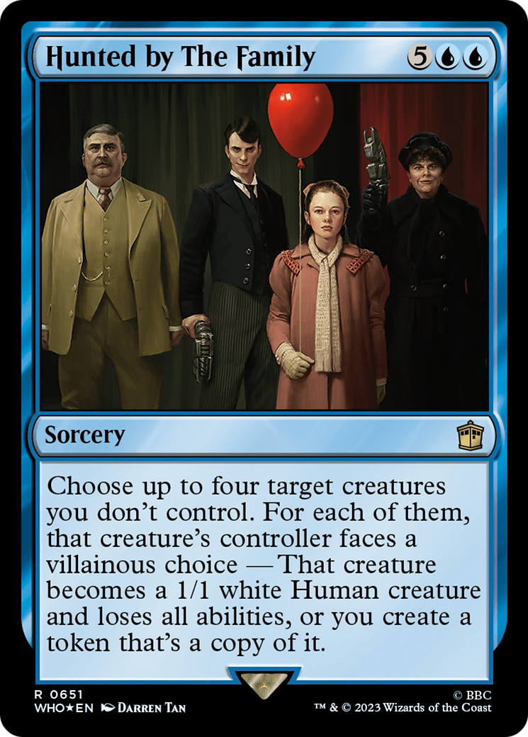 Hunted by The Family (Surge Foil) [Doctor Who] | I Want That Stuff Brandon
