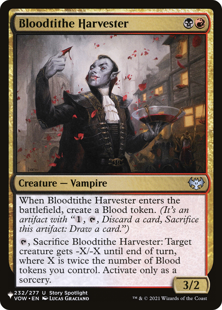 Bloodtithe Harvester [The List Reprints] | I Want That Stuff Brandon