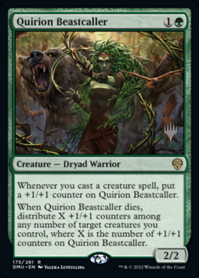 Quirion Beastcaller (Promo Pack) [Dominaria United Promos] | I Want That Stuff Brandon