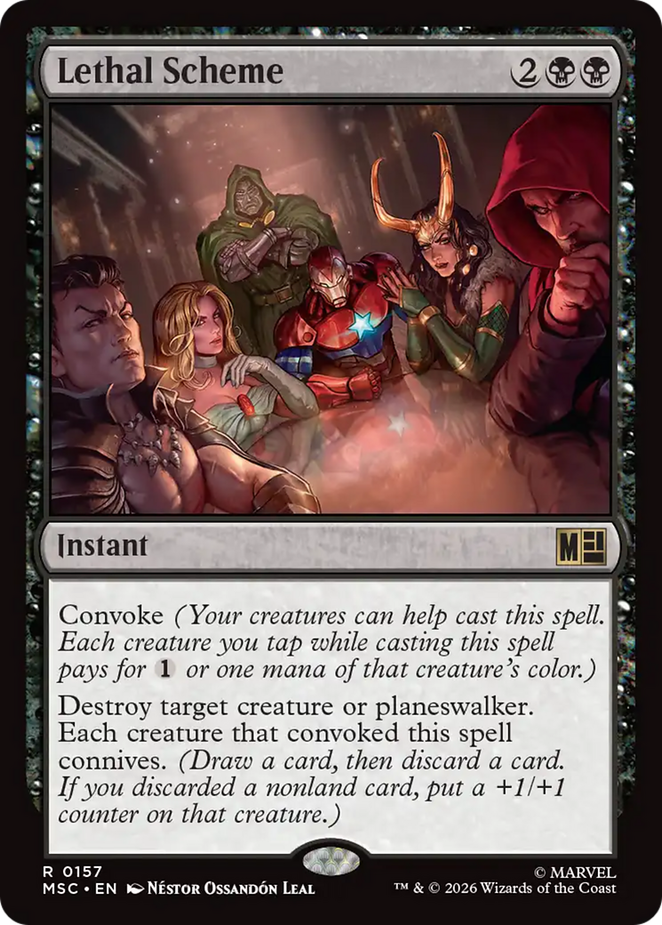 Lethal Scheme (Surge Foil) [Marvel Super Heroes Commander] | I Want That Stuff Brandon