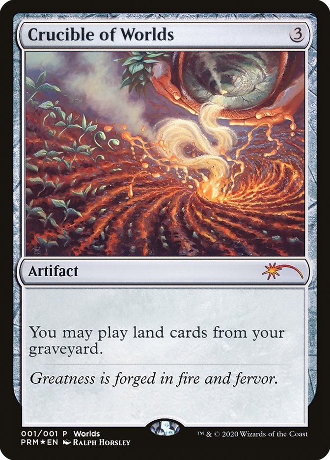 Crucible of Worlds (Worlds) [World Championship Promos] | I Want That Stuff Brandon