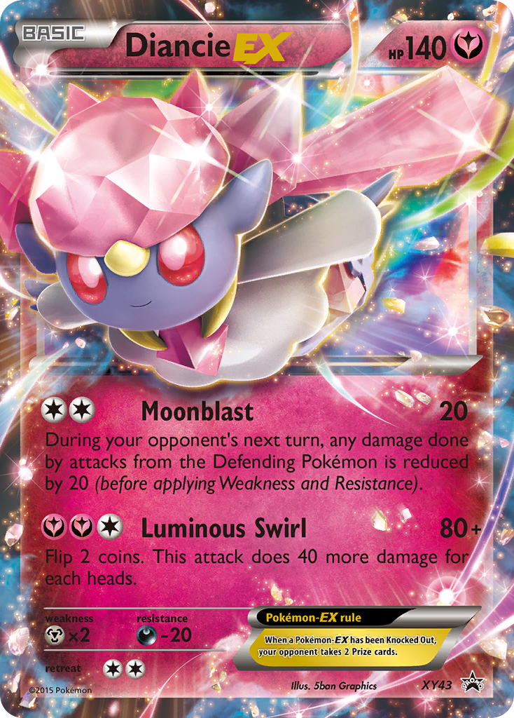 Diancie EX (XY43) [XY: Black Star Promos] | I Want That Stuff Brandon