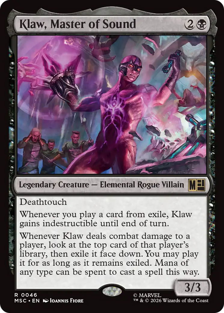 Klaw, Master of Sound [Marvel Super Heroes Commander] | I Want That Stuff Brandon