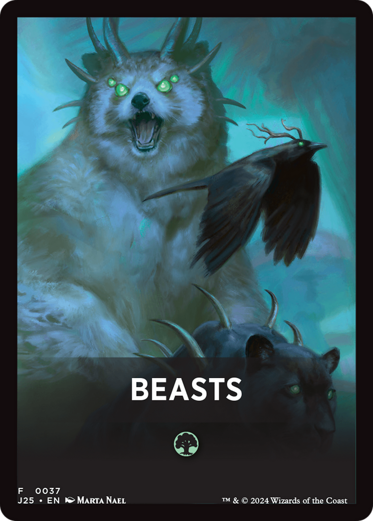 Beasts Theme Card [Foundations Jumpstart Front Cards] | I Want That Stuff Brandon