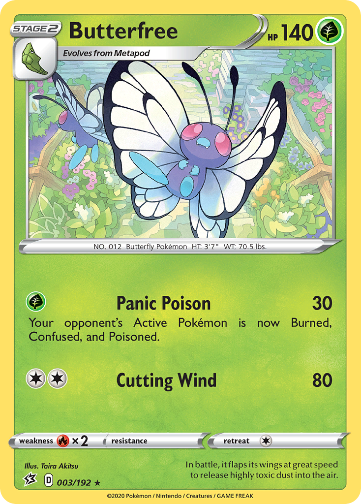 Butterfree (003/192) [Sword & Shield: Rebel Clash] | I Want That Stuff Brandon