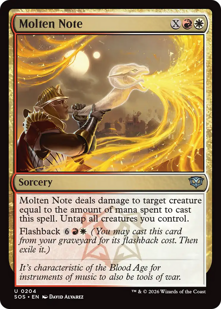 Molten Note [Secrets of Strixhaven] | I Want That Stuff Brandon