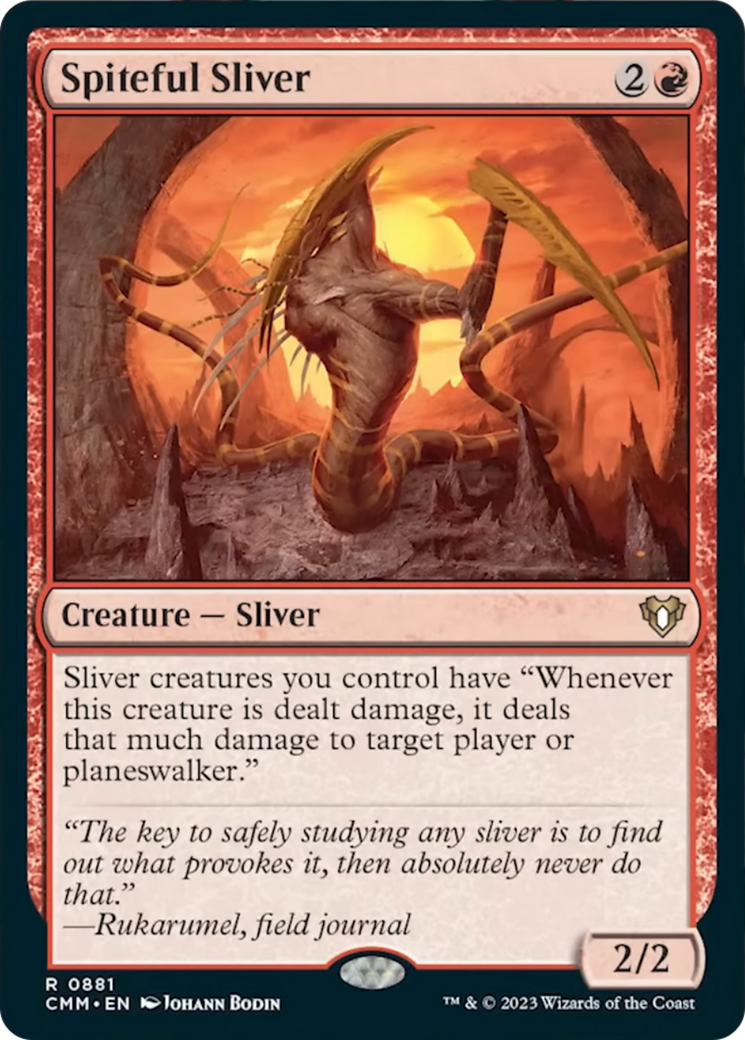 Spiteful Sliver [Commander Masters] | I Want That Stuff Brandon