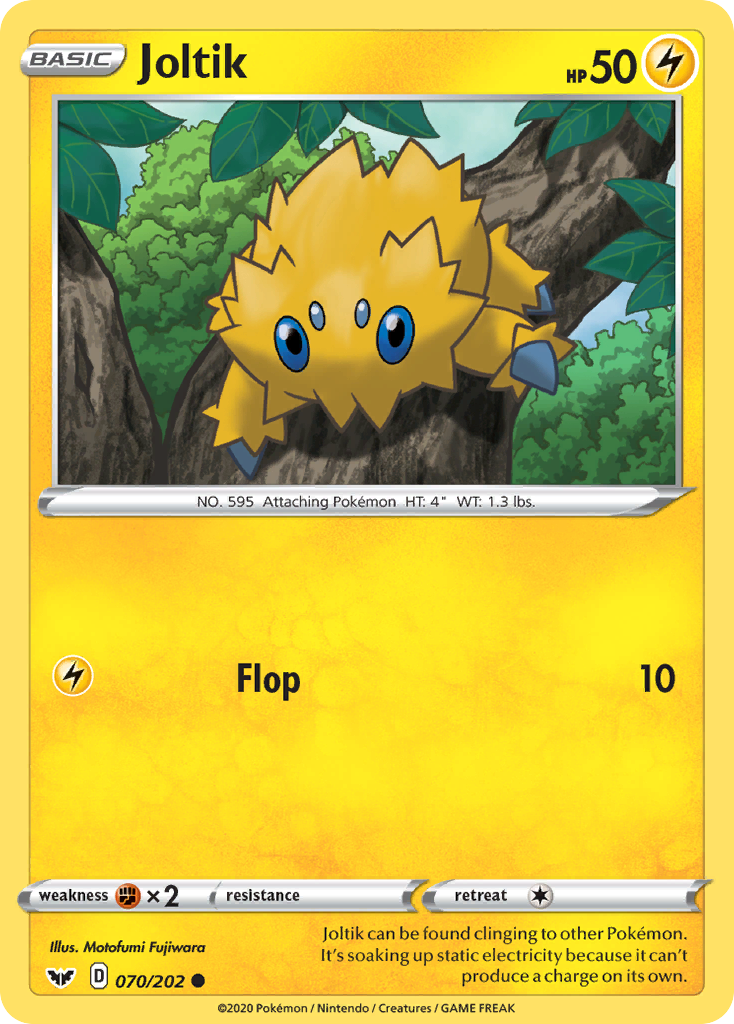 Joltik (070/202) [Sword & Shield: Base Set] | I Want That Stuff Brandon