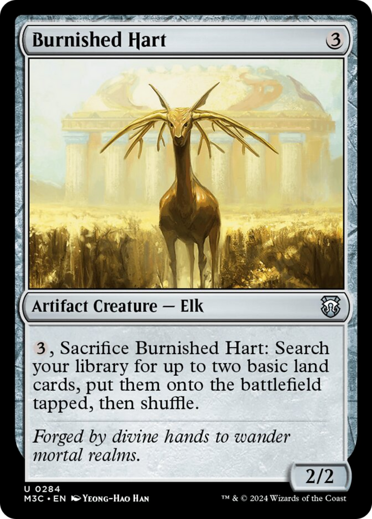 Burnished Hart (Ripple Foil) [Modern Horizons 3 Commander] | I Want That Stuff Brandon