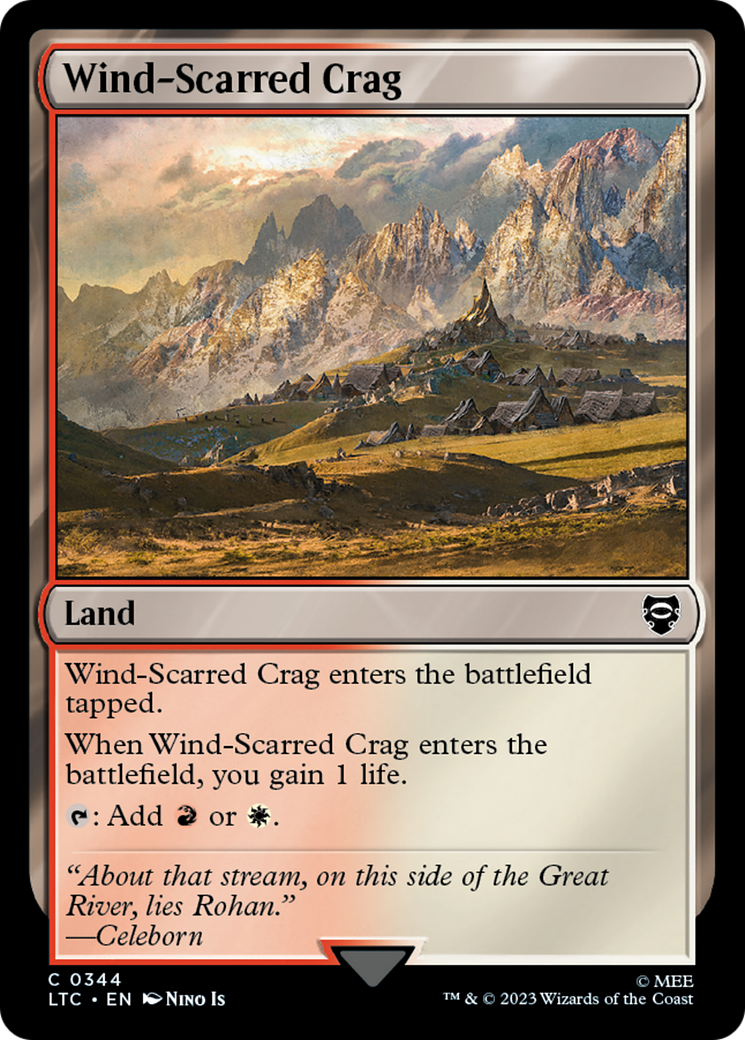 Wind-Scarred Crag [The Lord of the Rings: Tales of Middle-Earth Commander] | I Want That Stuff Brandon