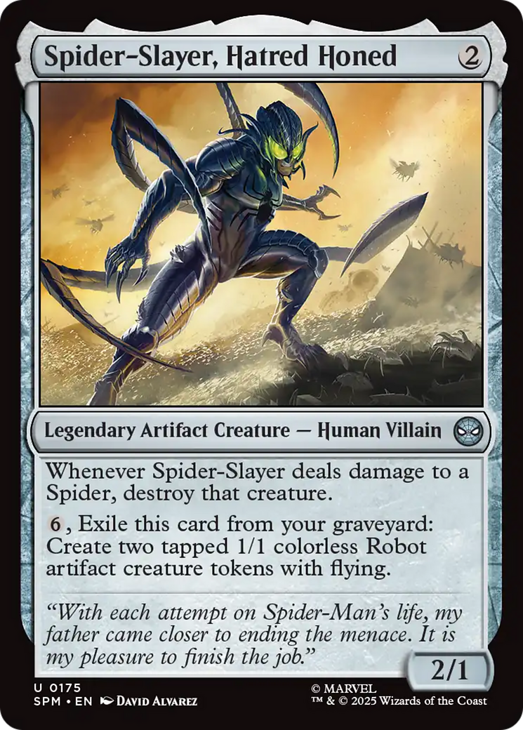 Spider-Slayer, Hatred Honed [Marvel's Spider-Man] | I Want That Stuff Brandon