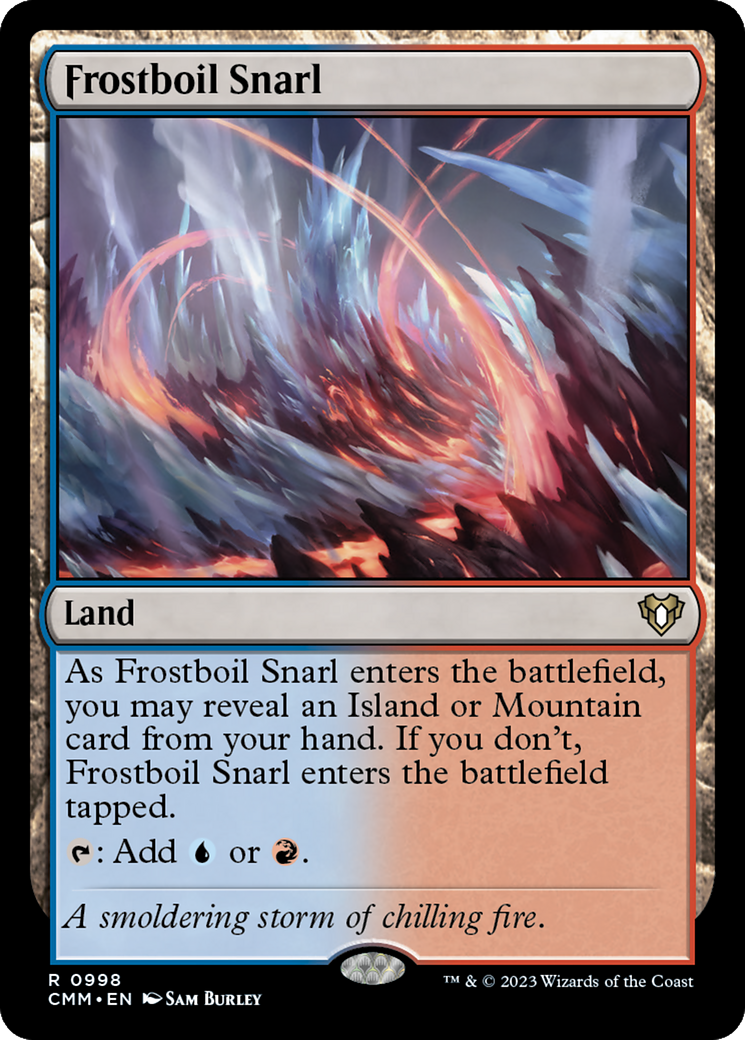 Frostboil Snarl [Commander Masters] | I Want That Stuff Brandon