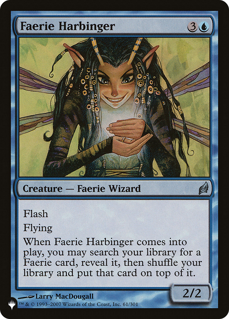 Faerie Harbinger [The List] | I Want That Stuff Brandon