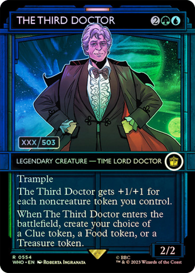 The Third Doctor (Serial Numbered) [Doctor Who] | I Want That Stuff Brandon