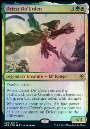 Drizzt Do'Urden [Dungeons & Dragons: Adventures in the Forgotten Realms Prerelease Promos] | I Want That Stuff Brandon