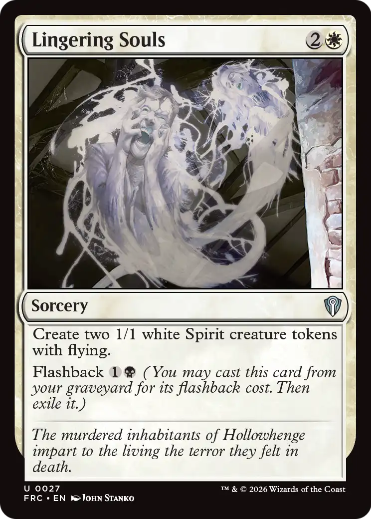 Lingering Souls [Reality Fracture Commander] | I Want That Stuff Brandon