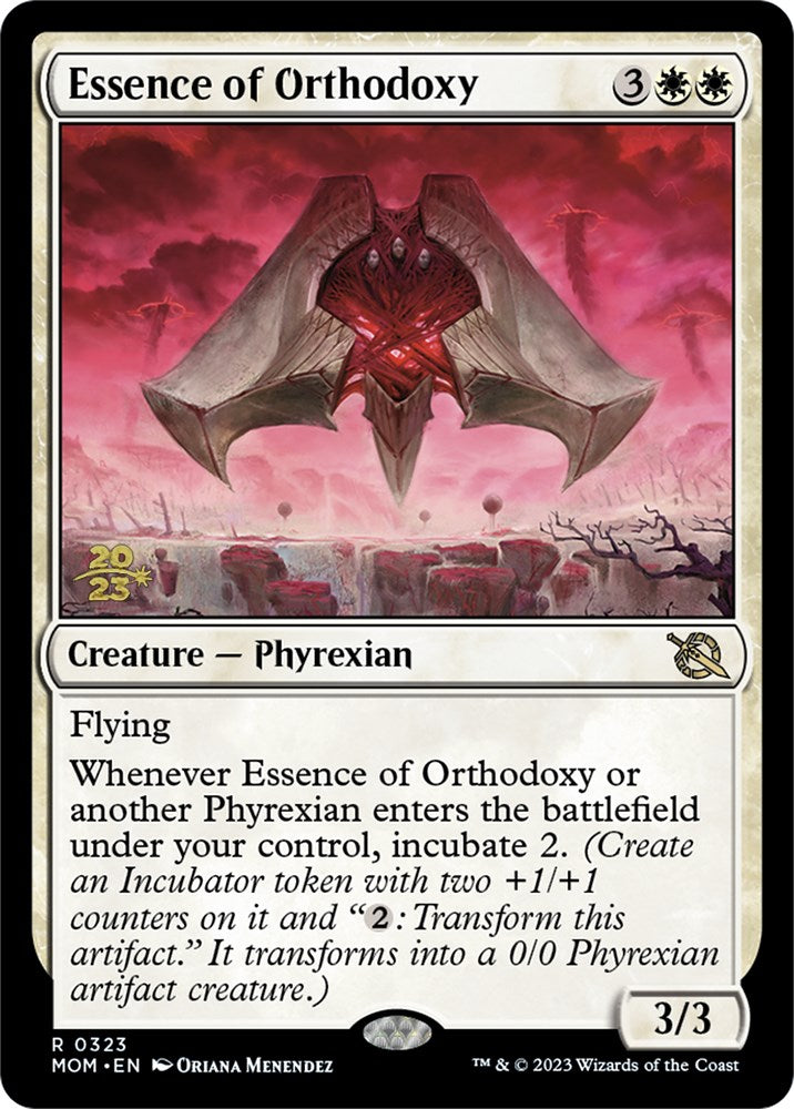 Essence of Orthodoxy [March of the Machine Prerelease Promos] | I Want That Stuff Brandon