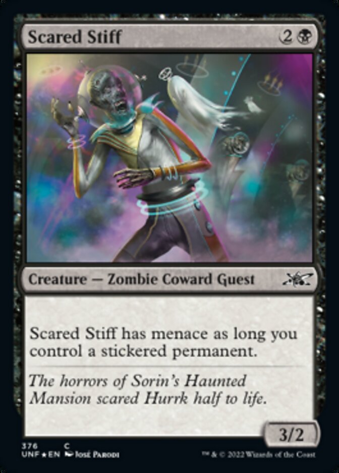 Scared Stiff (Galaxy Foil) [Unfinity] | I Want That Stuff Brandon