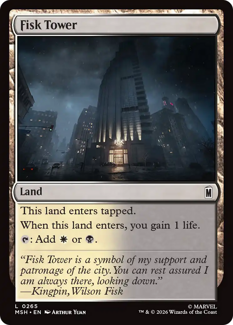 Fisk Tower [Marvel Super Heroes] | I Want That Stuff Brandon