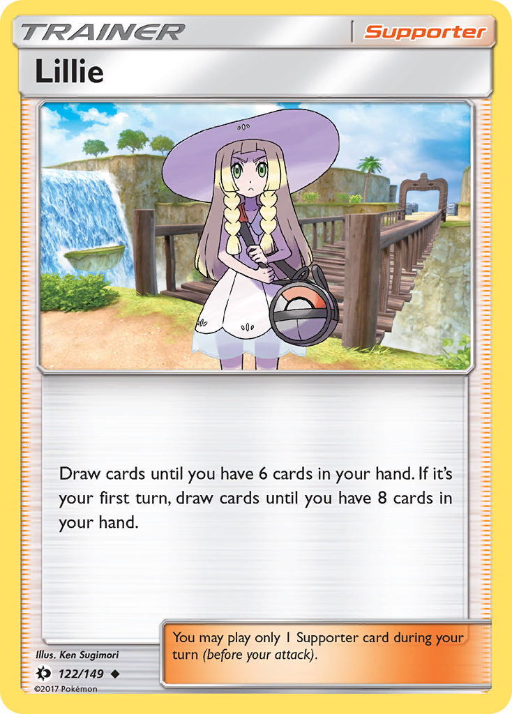 Lillie (122/149) [Sun & Moon: Base Set] | I Want That Stuff Brandon