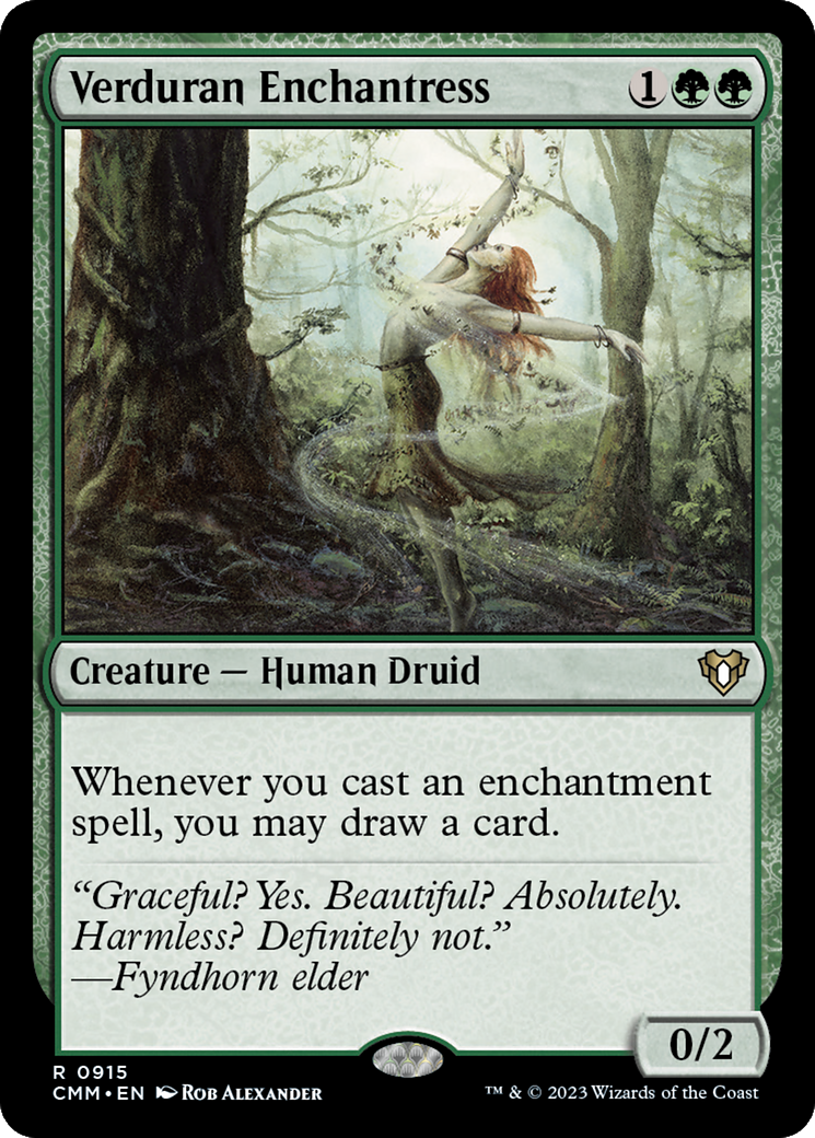 Verduran Enchantress [Commander Masters] | I Want That Stuff Brandon