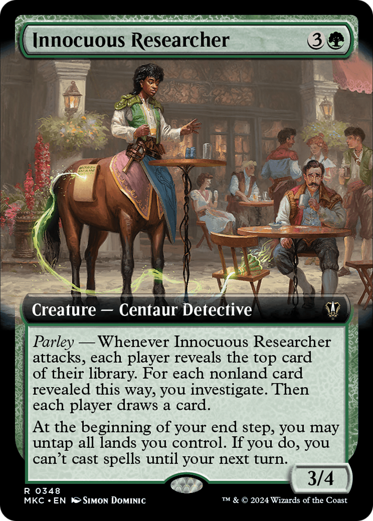 Innocuous Researcher (Extended Art) [Murders at Karlov Manor Commander] | I Want That Stuff Brandon