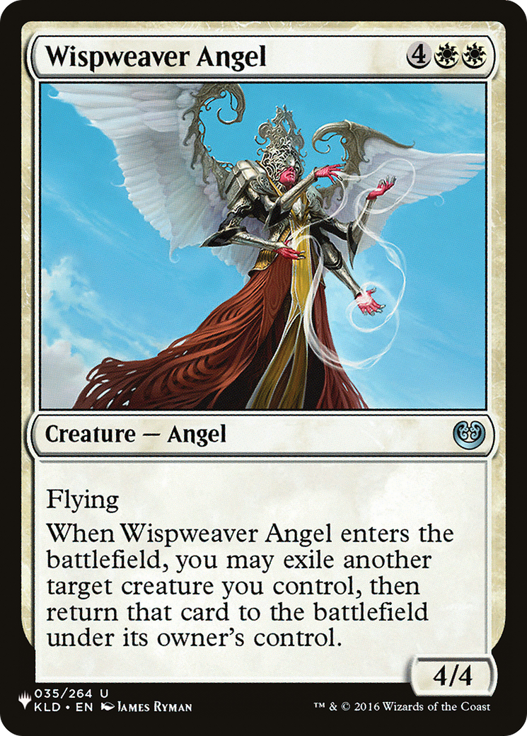 Wispweaver Angel [The List Reprints] | I Want That Stuff Brandon