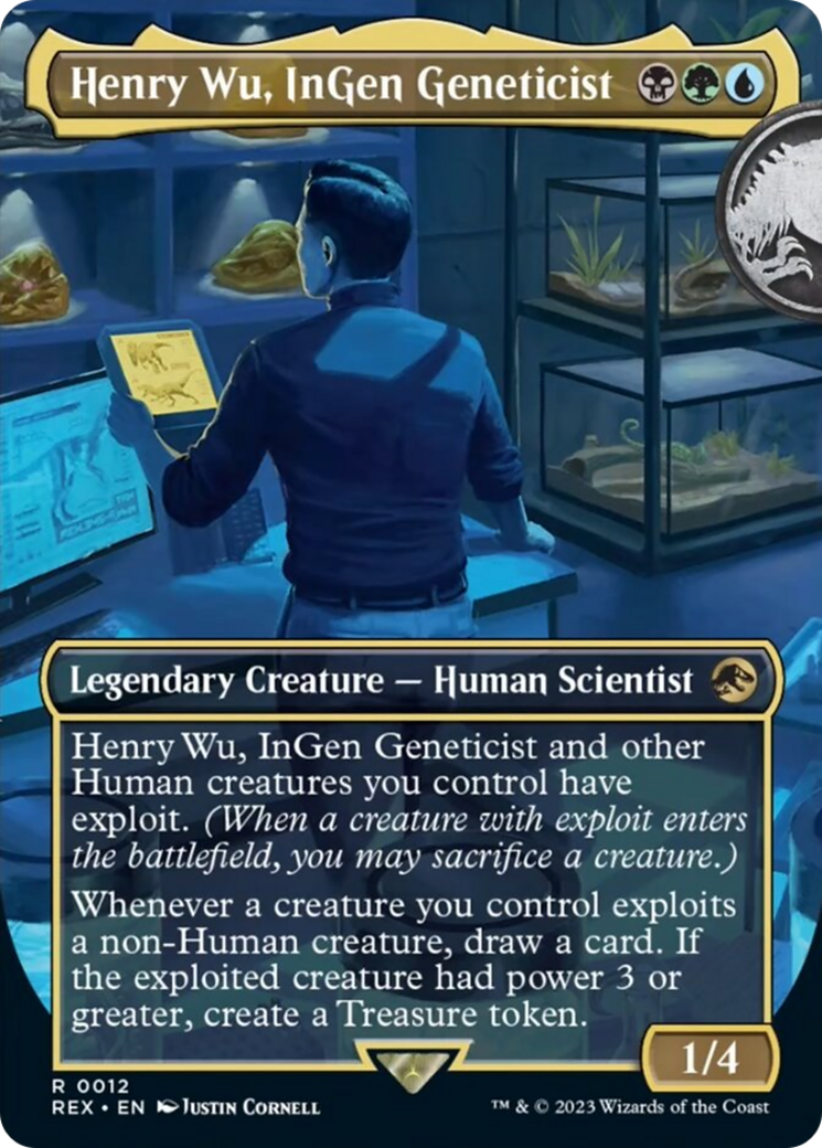 Henry Wu, InGen Geneticist (Borderless) [Jurassic World Collection] | I Want That Stuff Brandon