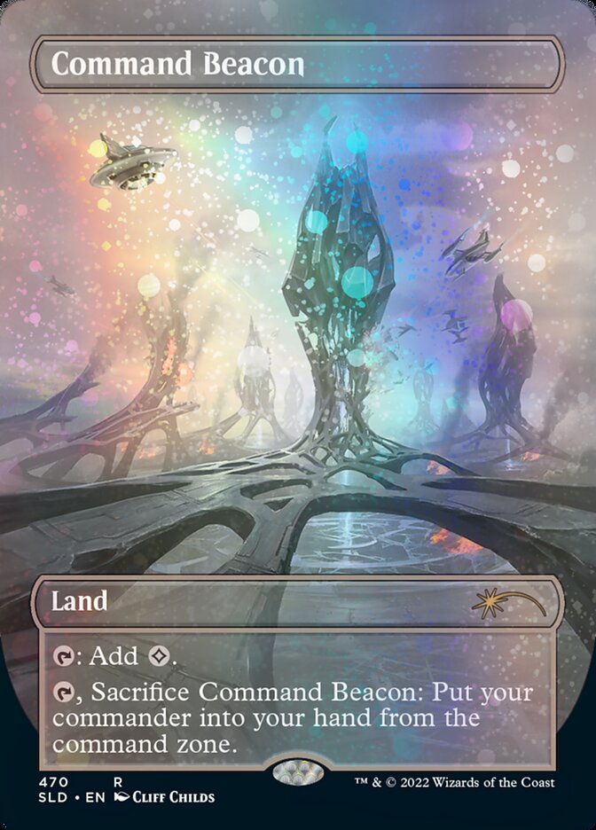 Command Beacon (Galaxy Foil) [Secret Lair Drop Series] | I Want That Stuff Brandon