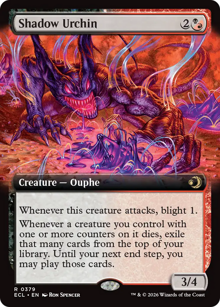 Shadow Urchin (Extended Art) [Lorwyn Eclipsed] | I Want That Stuff Brandon