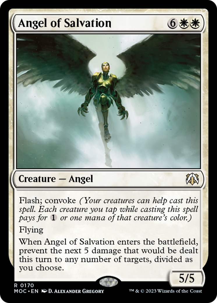 Angel of Salvation [March of the Machine Commander] | I Want That Stuff Brandon