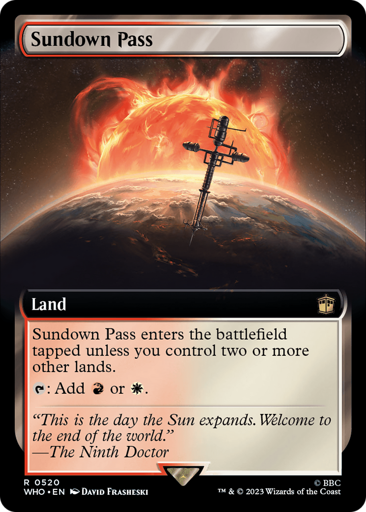 Sundown Pass (Extended Art) [Doctor Who] | I Want That Stuff Brandon