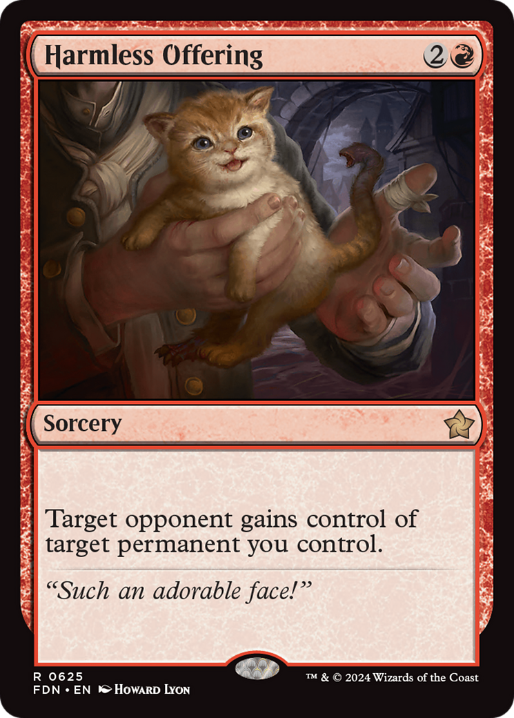 Harmless Offering [Foundations] | I Want That Stuff Brandon