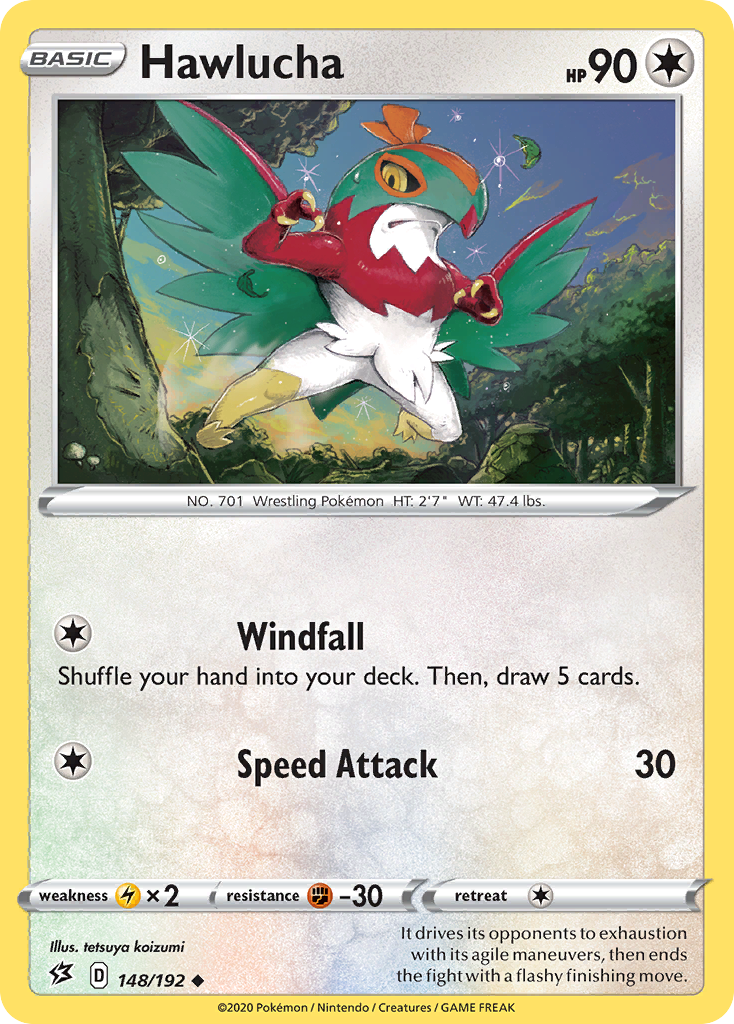 Hawlucha (148/192) [Sword & Shield: Rebel Clash] | I Want That Stuff Brandon