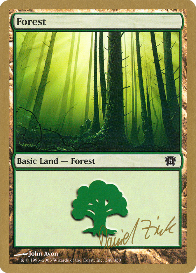 Forest (dz348) (Daniel Zink) [World Championship Decks 2003] | I Want That Stuff Brandon