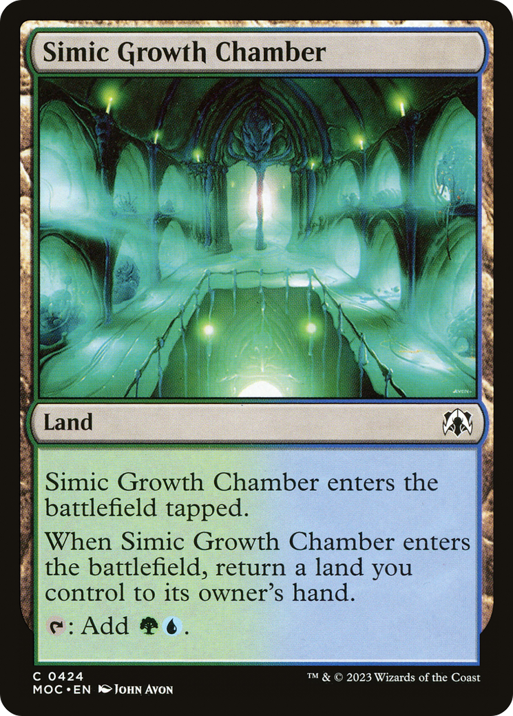 Simic Growth Chamber [March of the Machine Commander] | I Want That Stuff Brandon