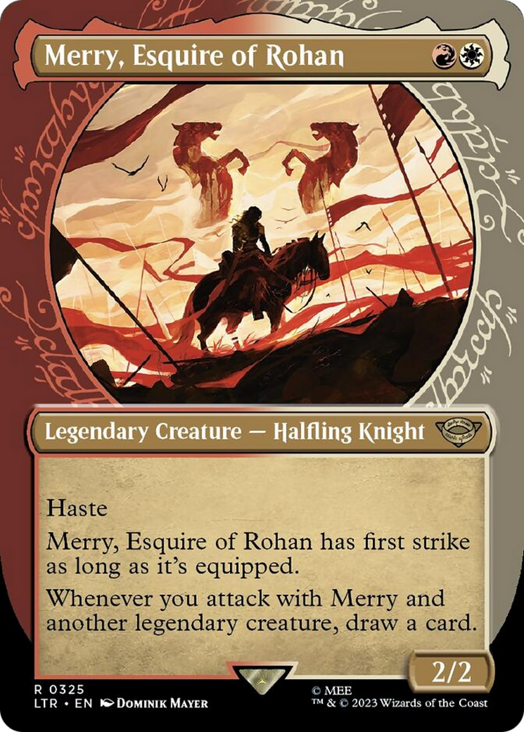 Merry, Esquire of Rohan (Showcase Ring Frame) [The Lord of the Rings: Tales of Middle-Earth] | I Want That Stuff Brandon