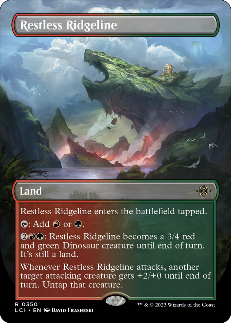 Restless Ridgeline (Borderless) [The Lost Caverns of Ixalan] | I Want That Stuff Brandon