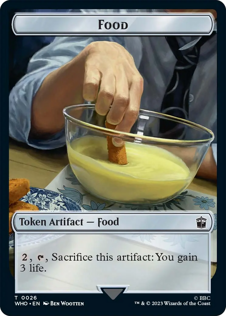 Food Token [Doctor Who Tokens] | I Want That Stuff Brandon