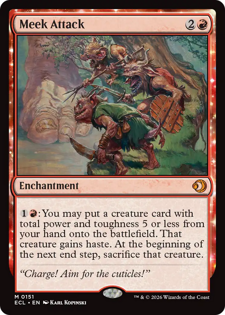 Meek Attack [Lorwyn Eclipsed] | I Want That Stuff Brandon