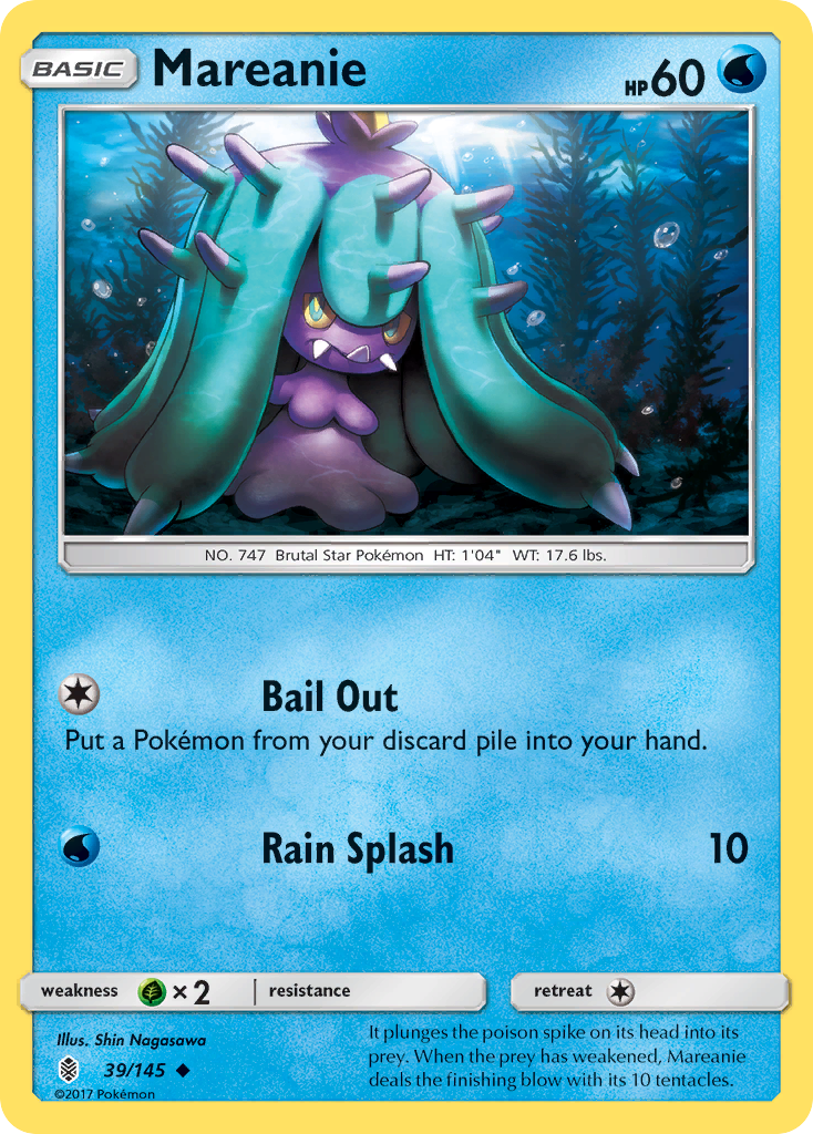 Mareanie (39/145) [Sun & Moon: Guardians Rising] | I Want That Stuff Brandon