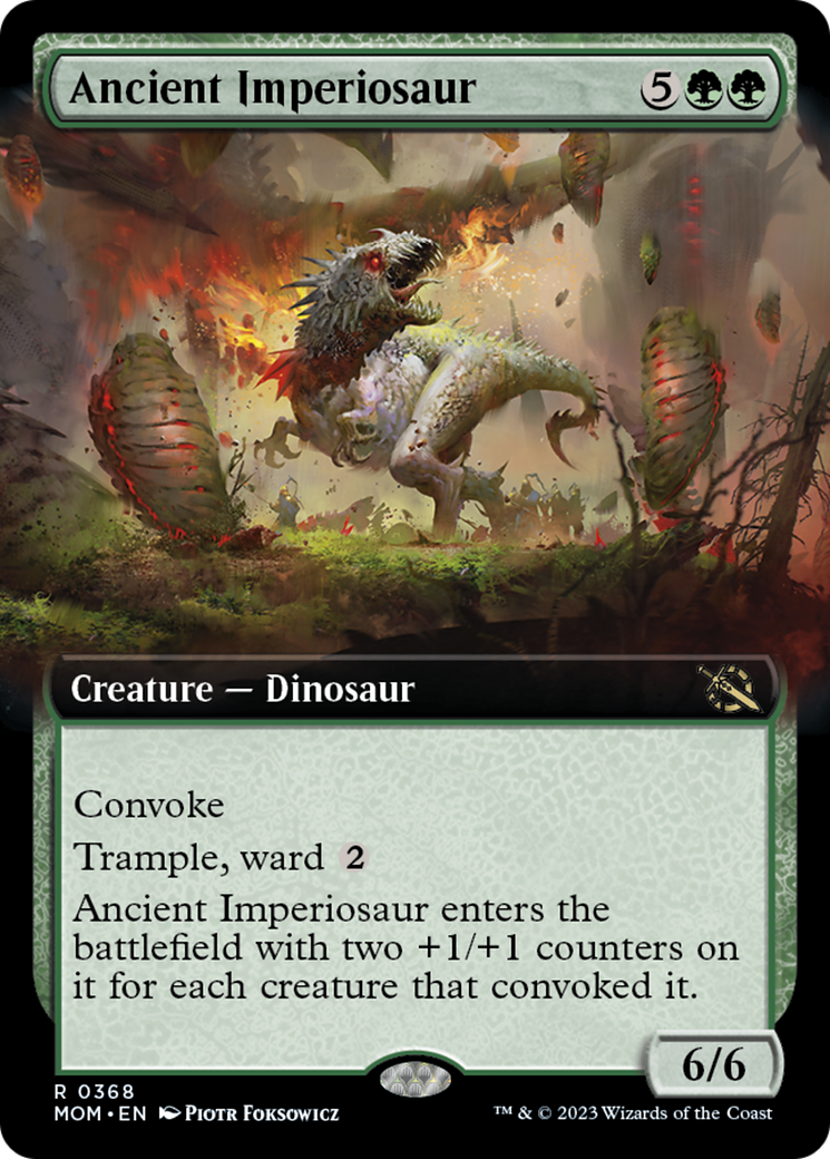 Ancient Imperiosaur (Extended Art) [March of the Machine] | I Want That Stuff Brandon