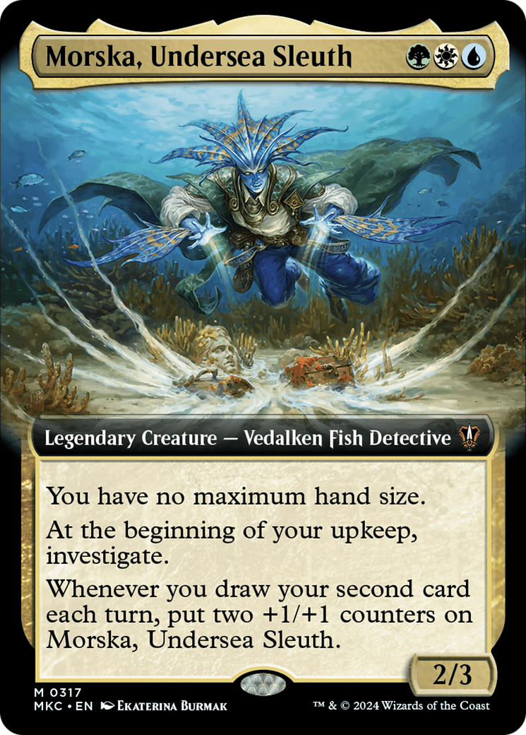 Morska, Undersea Sleuth (Extended Art) [Murders at Karlov Manor Commander] | I Want That Stuff Brandon